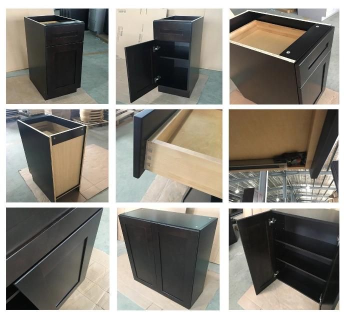 Cabinext Kd (Flat-Packed) Customized Fuzhou China Modern Kitchen Cabinet with ISO9001 CB008