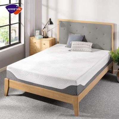 Hotel Luxury High Density Swirl Gel Memory Rebonded Foam Sleep Well Single Double Full King Mattress