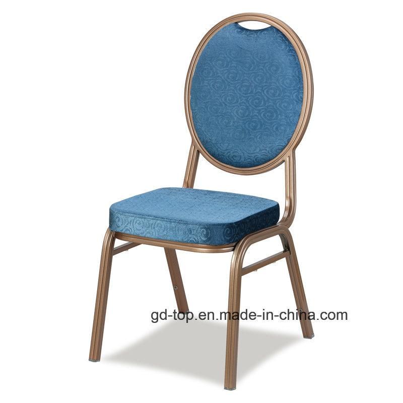 Top Furniture Foshan Factory Metal Round Back Design Banquet Chair (CY-608)