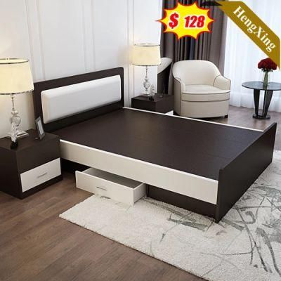 Top Sell Modern Single Bed Bedroom Furniture Wall Bed King Storage Bed