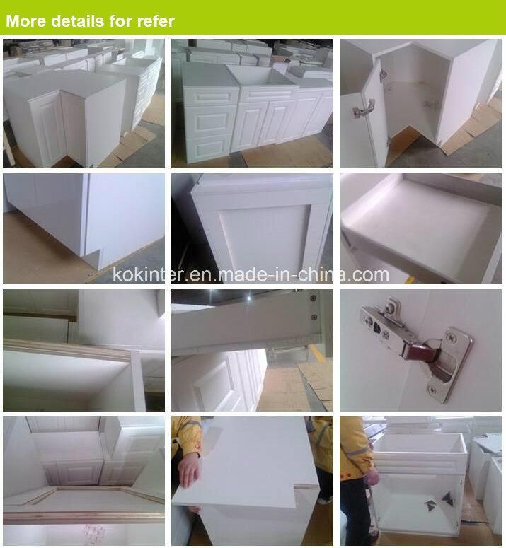 MDF/MFC/Plywood Particle Board Modern Kitchen Cabinets of Kok007