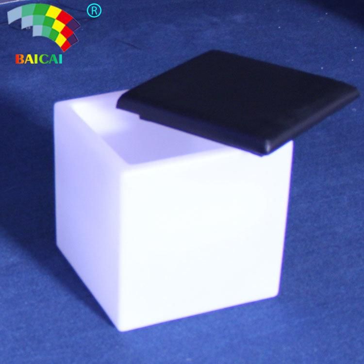 LED Light up Cube Outdoor Furniture LED Cube Chair for Bar Furniture on Sale