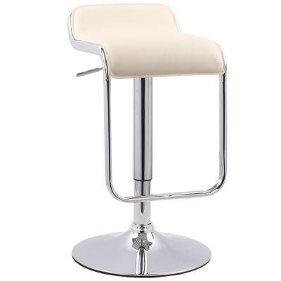 High-End Modern Design Hotel Gold Metal Iron Legs Bar Stool High Commercial Armrest Bar Chair for Bar PU Leather