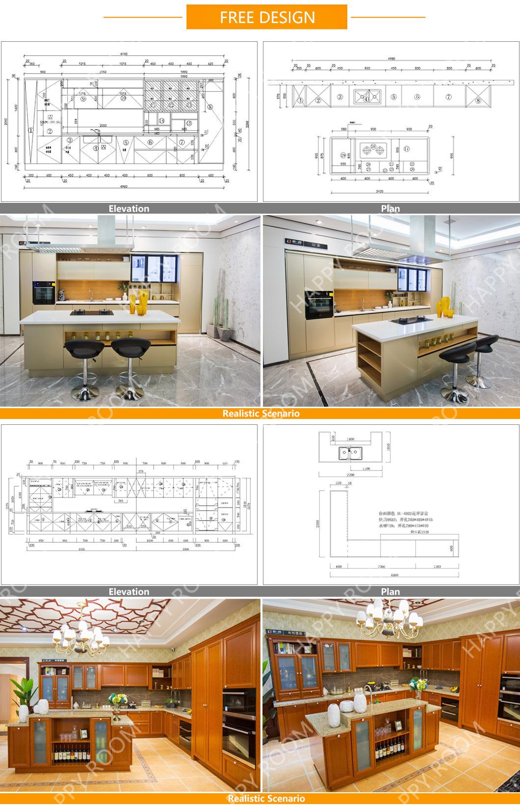 Latest Design Modern Home/Hotel Furniture Aluminum Furniture Kitchen Cabinets Aluminium Extrusion Profile From Factory