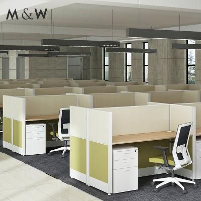 Wholesale Table Side Room Wooden Cubicle Desk Partitions Modular Cubicles 10 Person Workstation Office Furniture