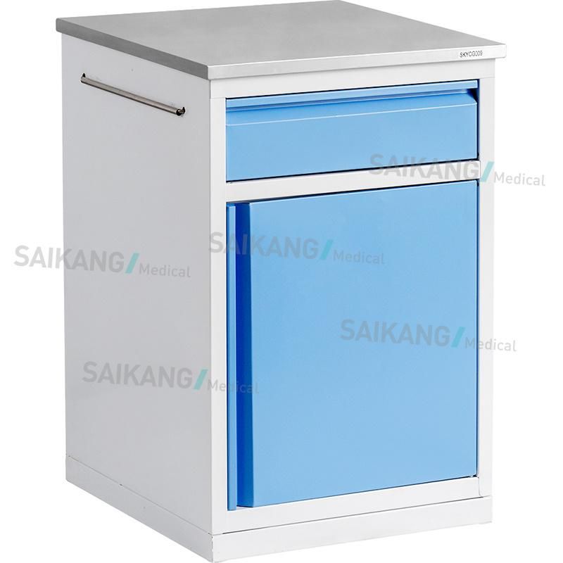 Sks005-101 Clinic Stainless Steel Modern Bedside Cabinet