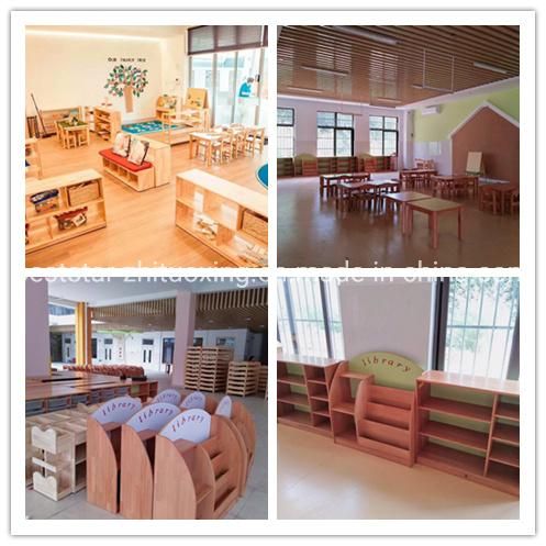 Room Bookshelf and Side or Corner Cabinet, Day Care Furniture Cabinet, Play Furniture Toy Wood Cabinet, Preschool and Kindergarten Nursery School Kids Cabinet