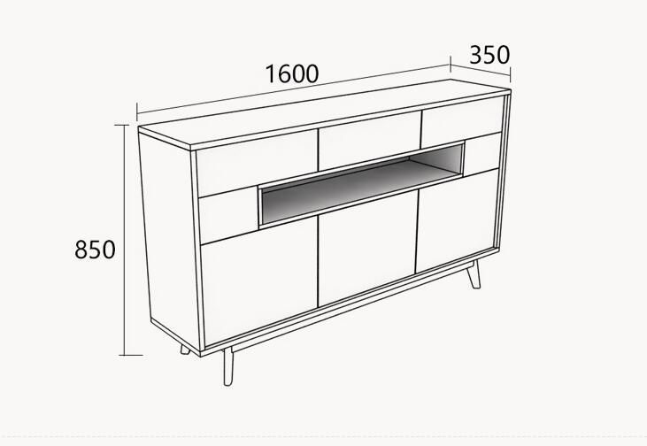 New Design Hot Sells Modern Living Room Drawer Furniture