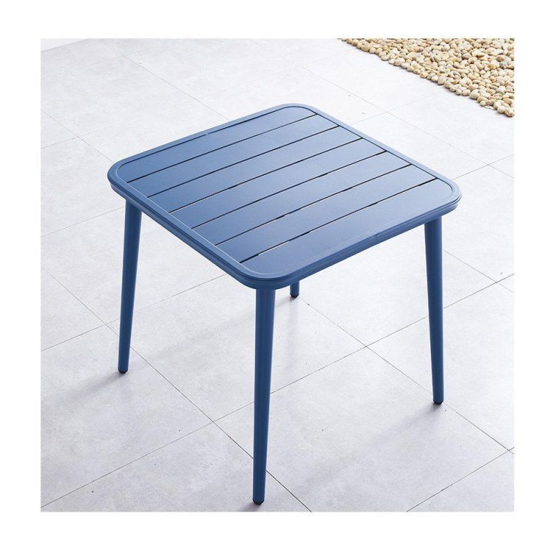 Aluminum Outdoor Modern Side Table Europe Stable Kitchen Furniture