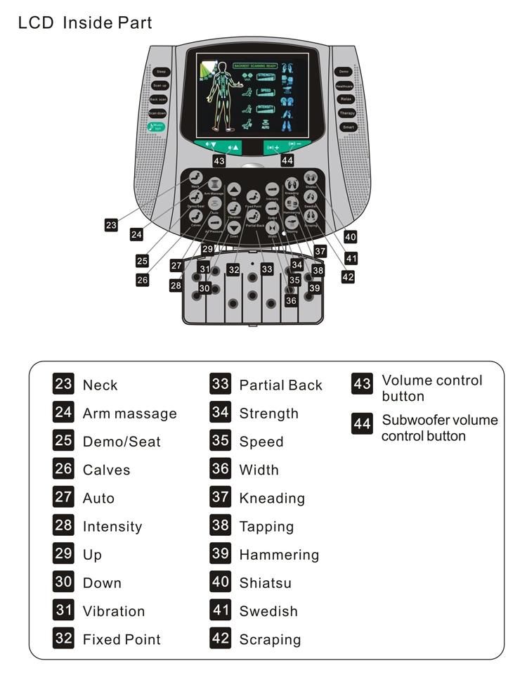 My-S029 Massager Products Multi Functional Electric Zero Gravity Cheap Massage Chair