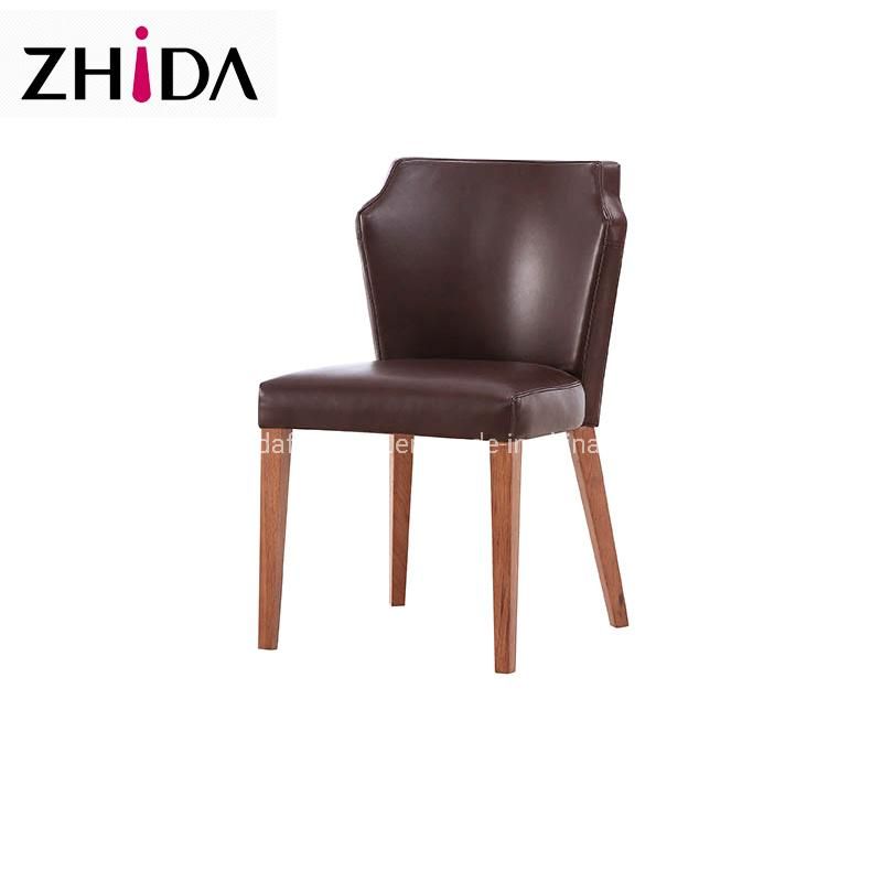 Home Furniture Restaurant Dining Leather Chair