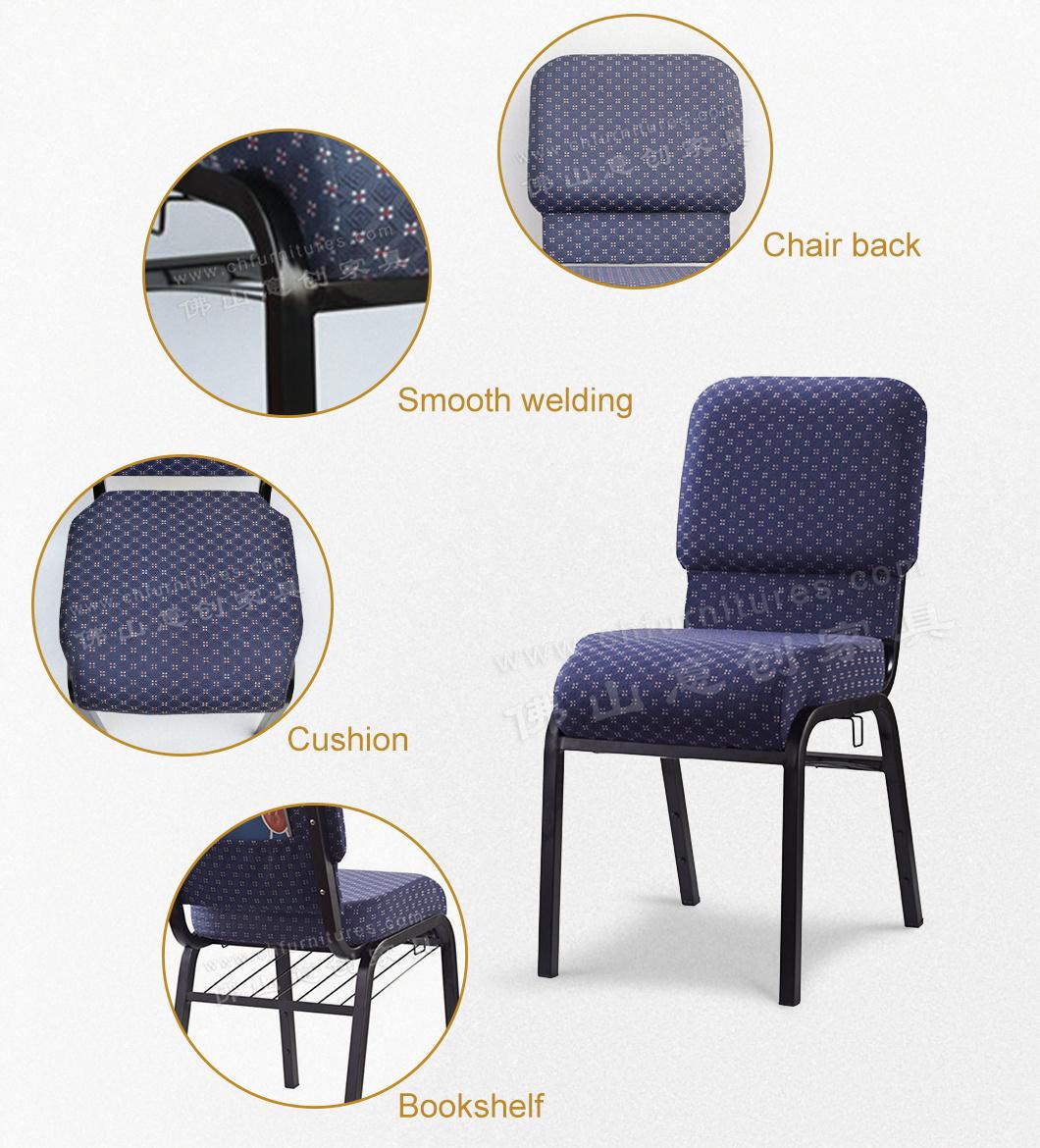 Yc-G34 Cheap Modern Stackable Church Chair Wholesale