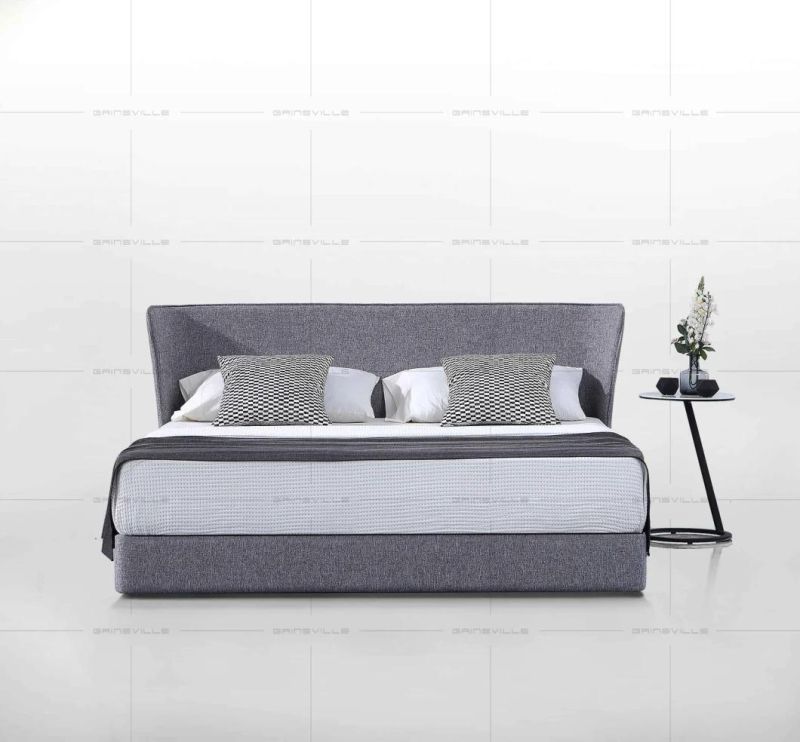 Modern Hot Sale Wall Bed King Size Bed with Storage for Home and Hotel Furniture Gc1732