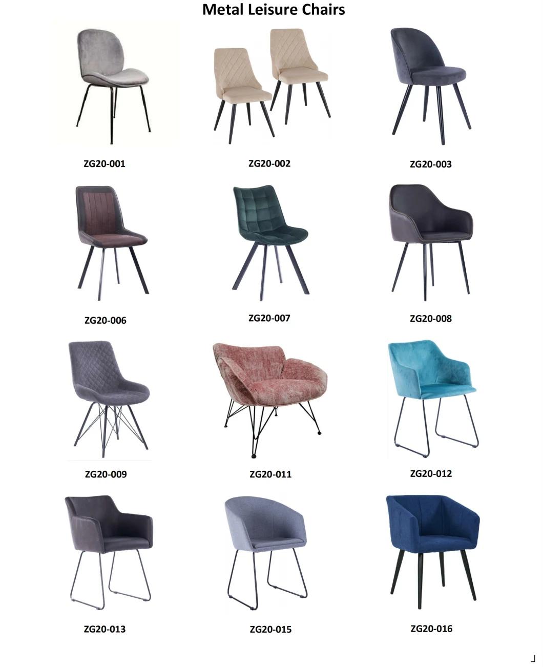 Hot Selling Metal Hotel Home Modern Furniture Dining Chair (ZG20-015)