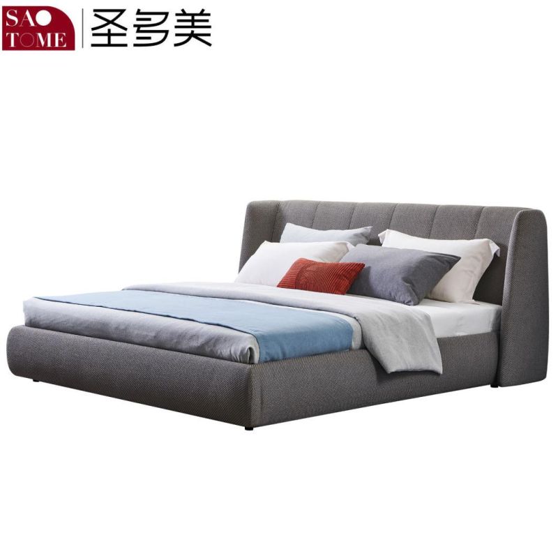 Modern Luxury Hotel Bedroom Furniture 1.8m Cloth King Bed