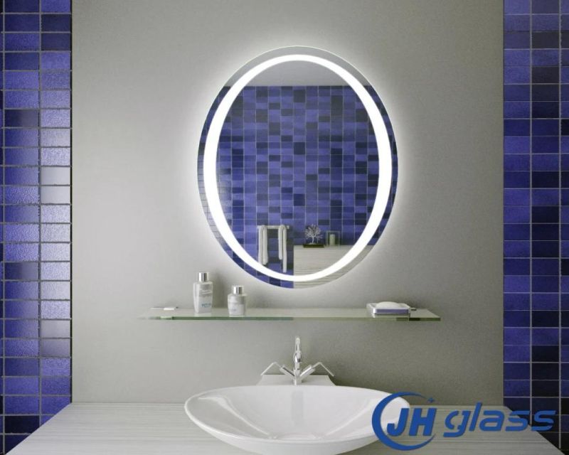 Home Decoration LED Illuminated Mirror Bluetooth & Touch Sensor Lighted Mirror Ce CB RoHS Approved LED Bathroom Mirror