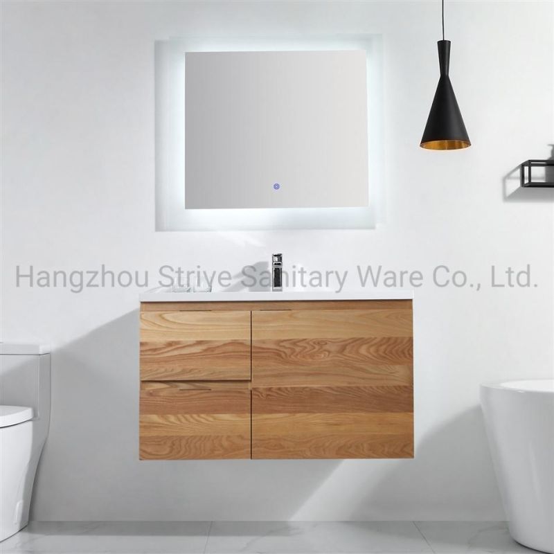 New Design Modern Solid Wood Bathroom Vanity Basin Cabinet Bathroom Furniture