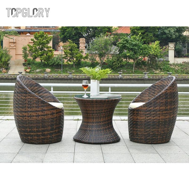 Balcony Table Tea Coffee Table Leisure Outdoor Courtyard Rattan Chair