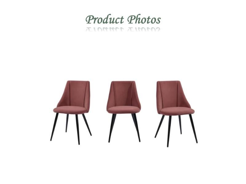 Restaurant Furniture Dining Chair Modern Luxury Dining Room Fabric PU Velvet Dining Chair