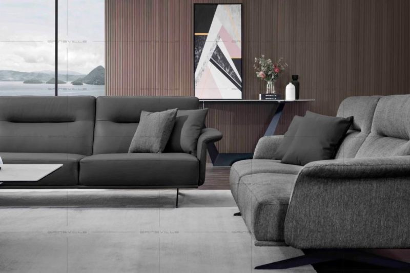 Italy New Sofa Modern Leather Sofa Soft Sofa Living Room Furniture Modern Furniture