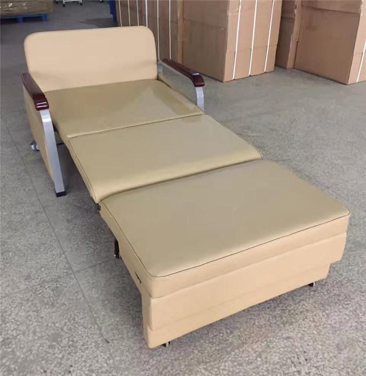 Bt-Cn015 Widen Luxurious Modern Hospital Clinic Foldable Accompanying Chair