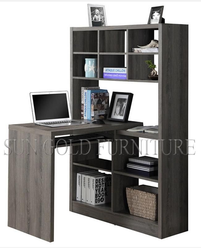 2015 Popular New Laptop Computer Desk with Display Bookshelf (SZ-OD468)