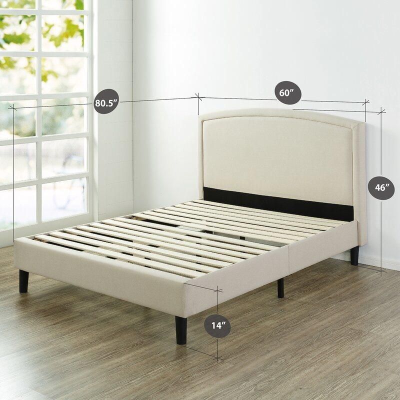 2022 Hot Sale Nordic Modern Style Bedroom Furniture King Size Wooden Fabric Bed