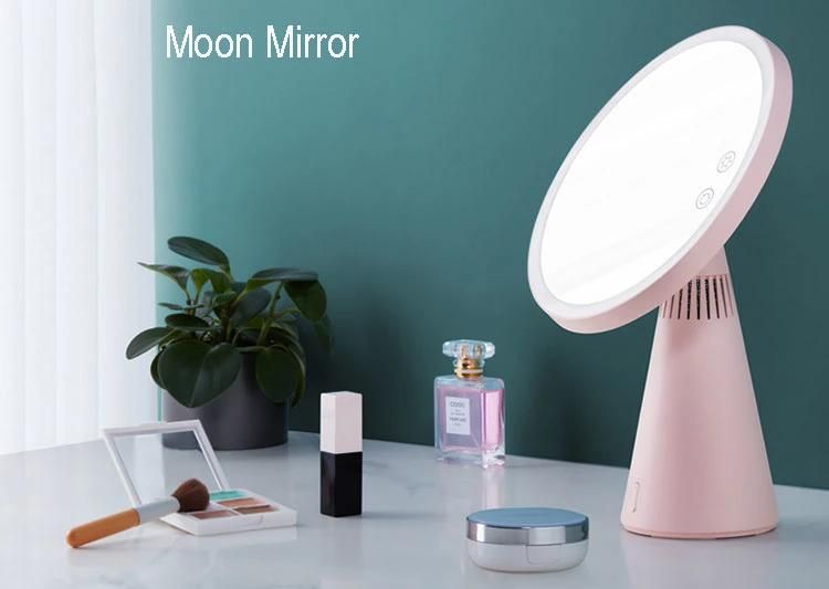 New Items Table Lamp Bluetooth Speaker Makeup Mirror with Touch Sensor