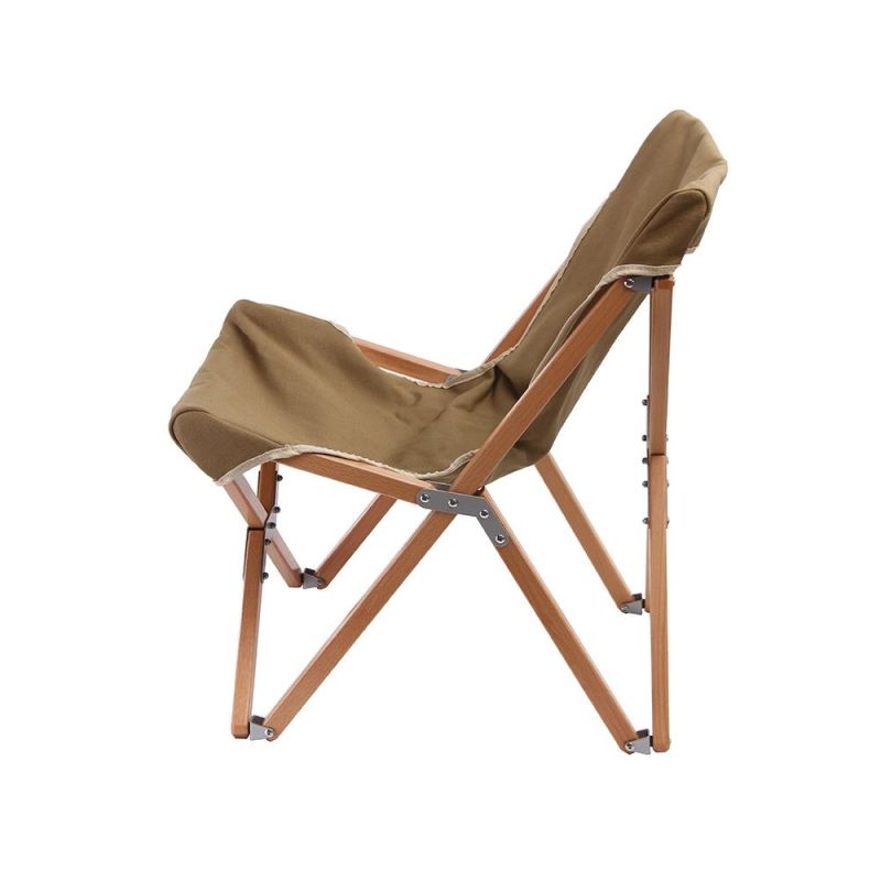 Wooden Beach Chair Folding Butterfly Chair Canvas Chair