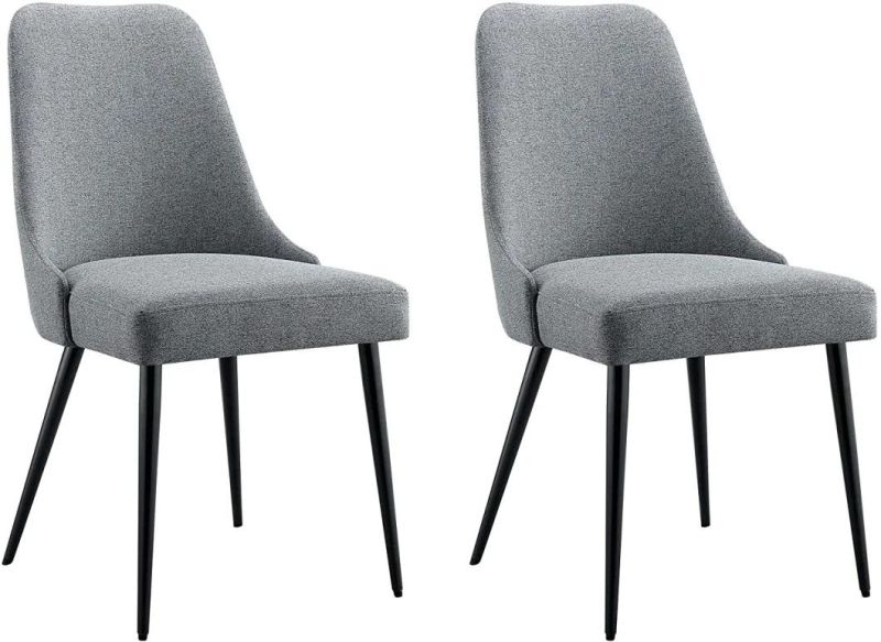 UK 70′s Meridian Furniture Black 734 6 Dining Chairs Gumtree