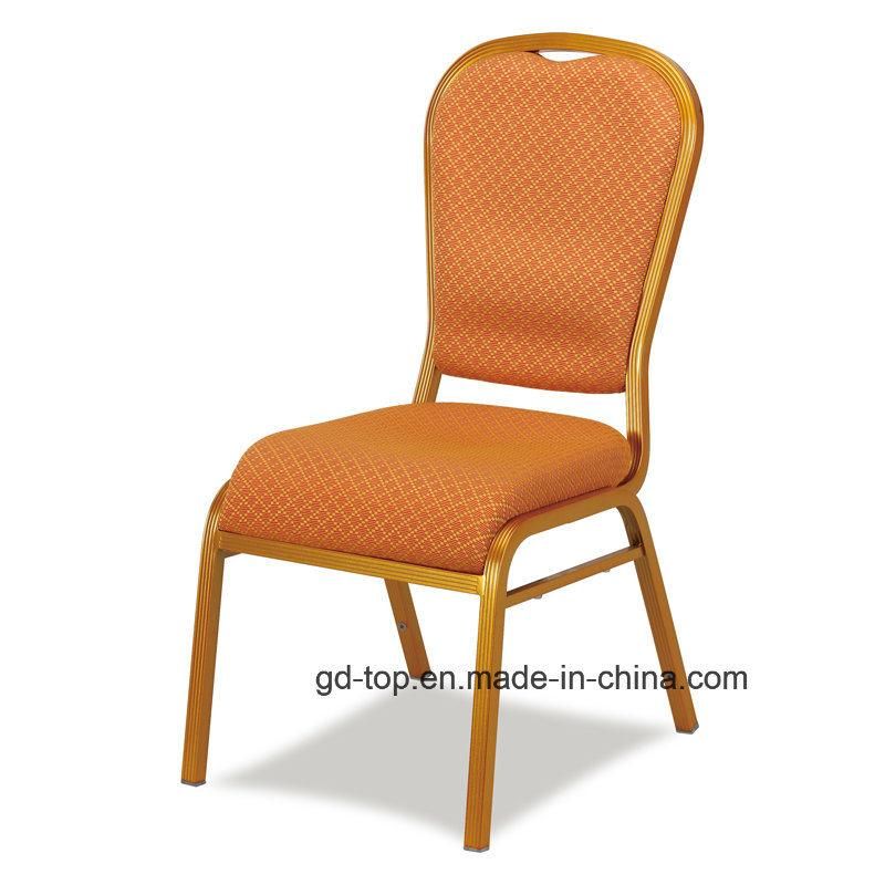 Top Furniture Factory Metal Curve Seat Banquet Chair