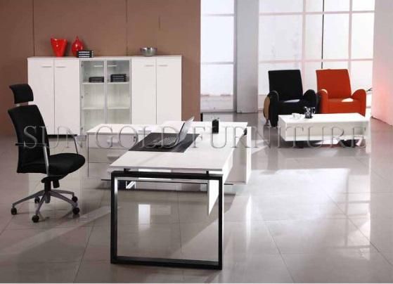 Modern Particle Board Office Furniture, Office Desk, Steel Legs (SZ-OD188)