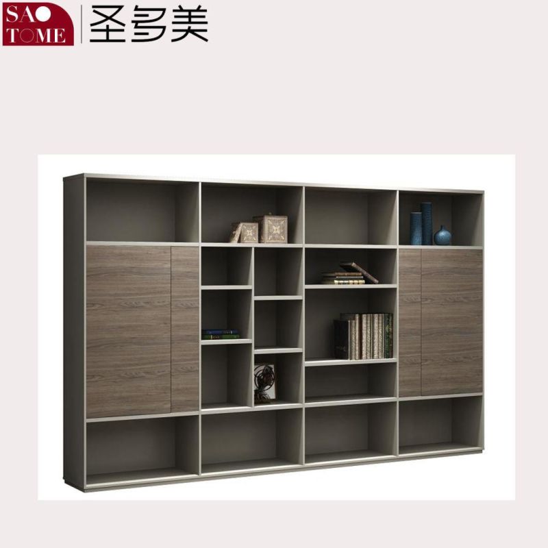 Modern High-End Family Study Office Furniture Configuration Sensor Light with Large Bookcase