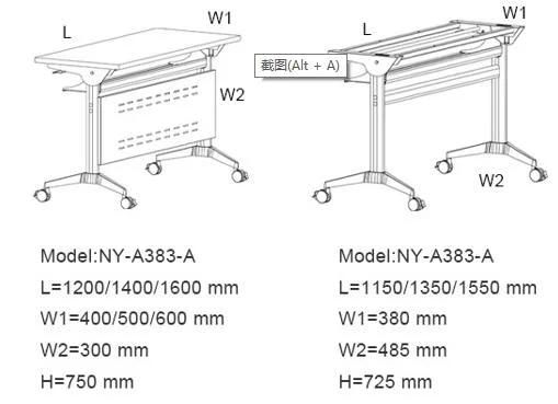 Elites Wooden Modern Customized Style Packing Furniture Desk Board Office Meeting Conference Table Adjustable Desk Office Desk