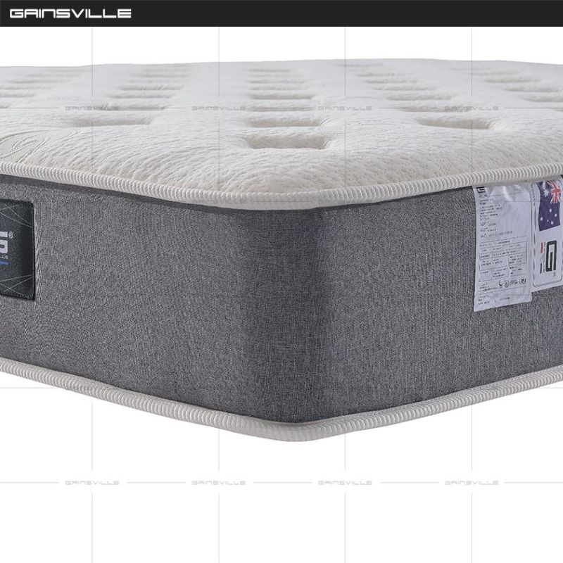 Custom Factory Supply King Queen Full Size Foam Pocket Spring Hotel Bed Mattress in a Box