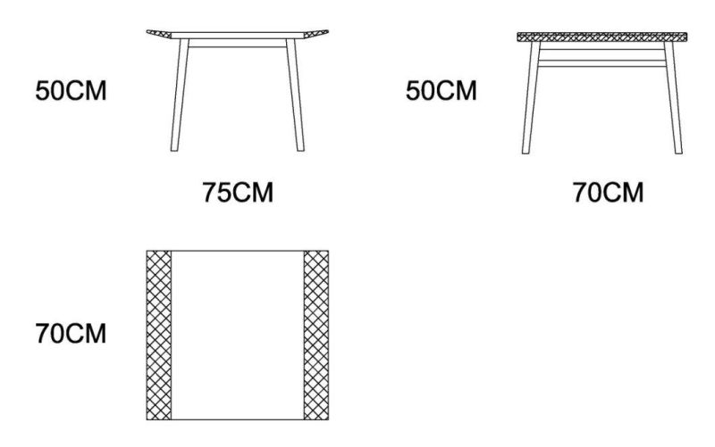 Zhida High End Modern Home Hotel Furniture Wooden Living Room Walnut Solid Wood Center Table Villa Rectangle Coffee Tea Table for Sale