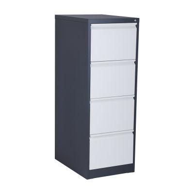 Full-Suspension Letter File Cabinet Modern Office Furniture Steel Cabinet with 4 Drawers