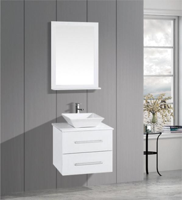 20 Inches China Hangzhou Factory Wholese PVC Modern Simple Bathroom Cabinet