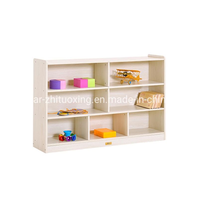 Children Toy Storage Cabinet,Wood Kids Wardrobe Cabinet,Playroom Toy Display Cabinet,Book Shelf Cabinet,Kindergarten and Preschool Furniture, Classroom Cabinet