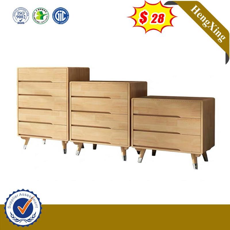 Chinese Modern Wooden Home Hotel Furniture Sofa Side Table 5 Drawers Storage Cabinet MDF Drawer Shelf