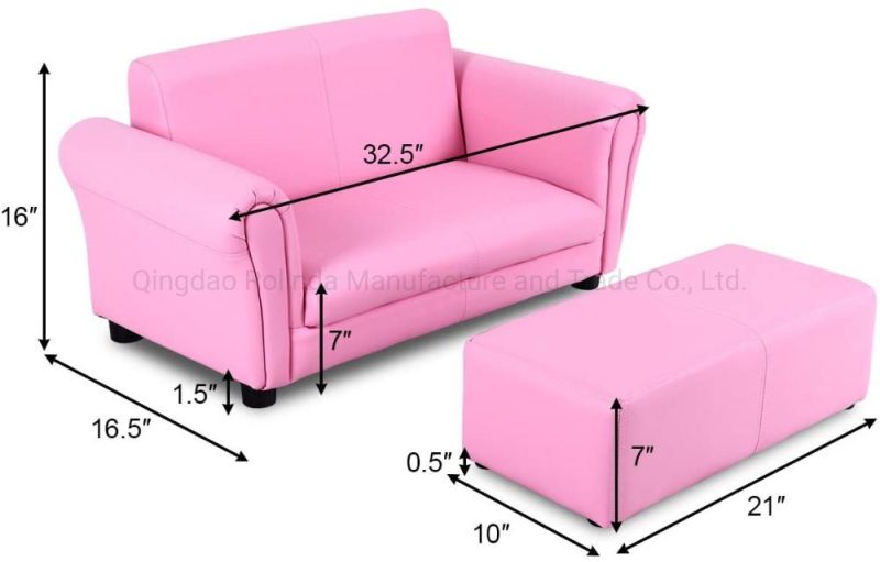 Hot Sale Cheap Sofa Kids High Quality Modern Fashion Design Fabric Child Chair Kids Couch Sofa for Children OEM ODM Available