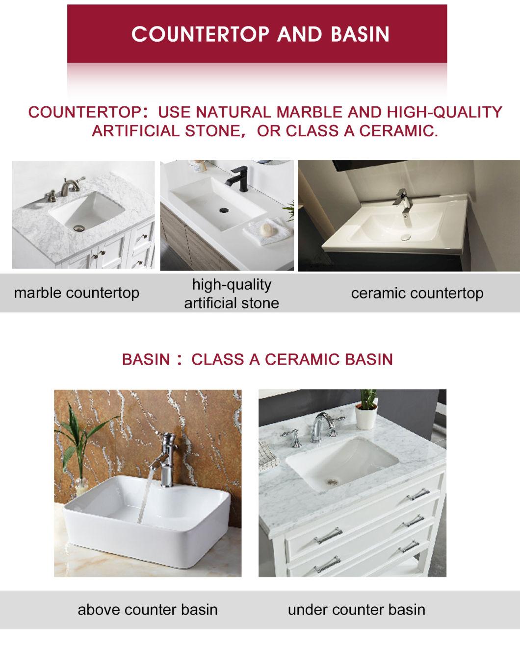 America Style Hot Sale Modern Free Standing Bathroom Vanity