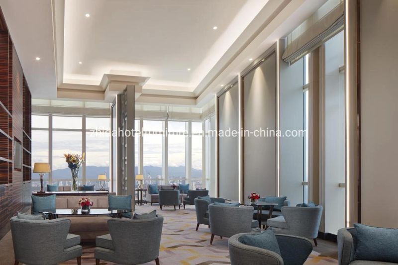 Lobby Area Reception Table and Sofa Furniture for 3-5 Star Hotel