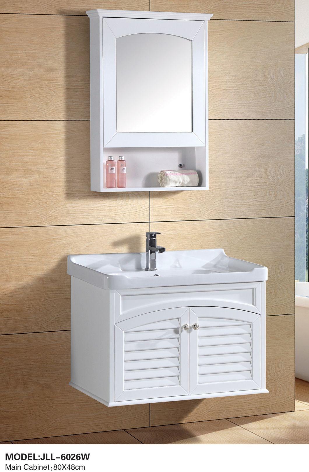 Wholesale Cheap Wall Mounted Bathroom Vanity Vanities PVC Modern Classic Furniture