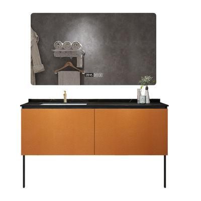 Hotel Bathroom Furniture Melamine Wash Basin Modern Bathroom Vanity Cabinet