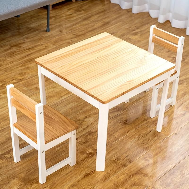 Modern Kindergarten and Preschool School Classroom Furnitures Kids Furniture Wooden Children Furniture, Nursery and Daycare Baby Furniture Made of Pine