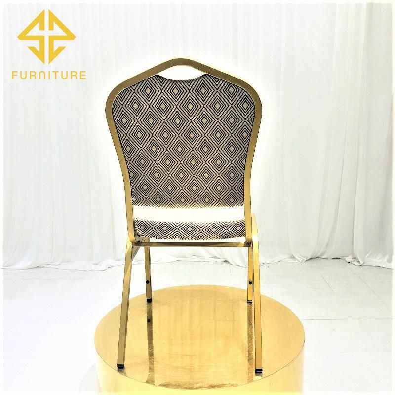 Modern Home Backrest Dining Chair Hotel Chair for Wedding