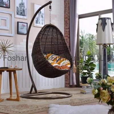 Wicker Indoor Rattan Swing Chair/High Quality Patio Furniture