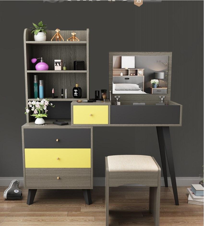 Dresser Storage Cabinet Integrated Economical Bedroom Furniture 0338