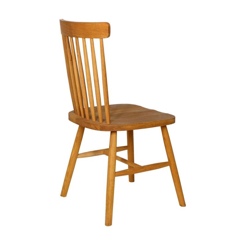 Restaurant Oil Solid Wood Windsor Dining Chair